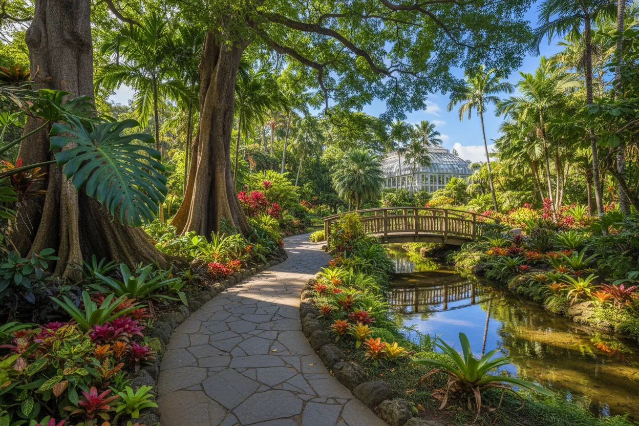 Foster Botanical Garden Walk